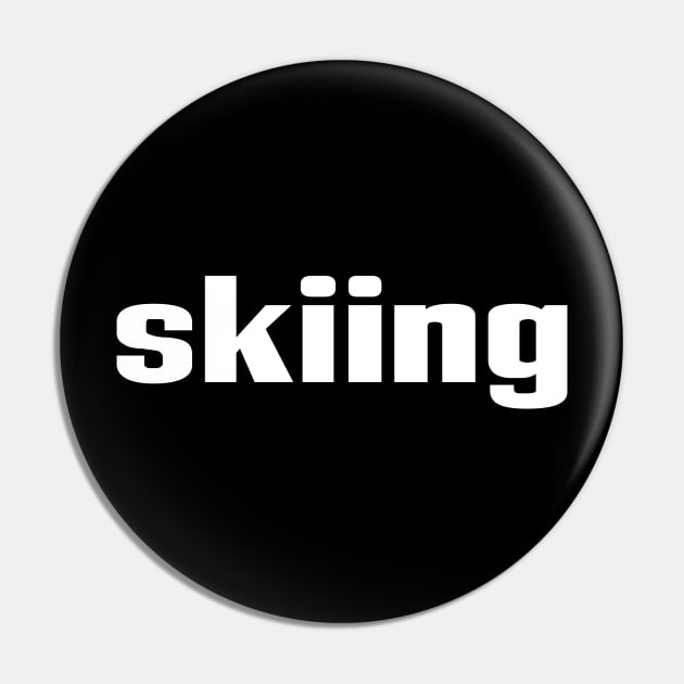 Skiing Pin by ProjectX23Red