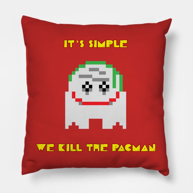 Kill the Pacman Pillow by philtomato