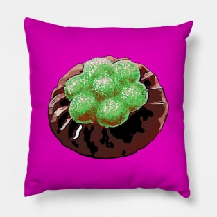 Green Jelly Biscuit Pillow