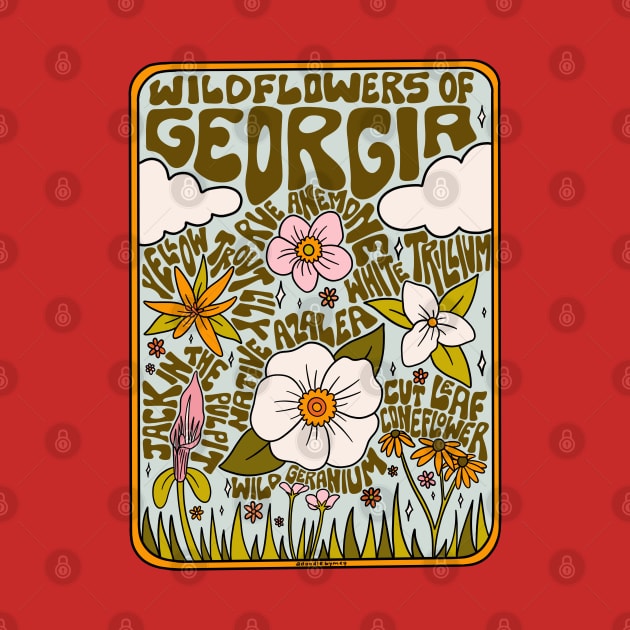 Georgia Wildflowers by Doodle by Meg