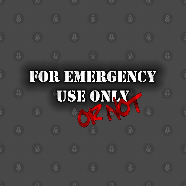 Emergency Use ONLY by Veraukoion