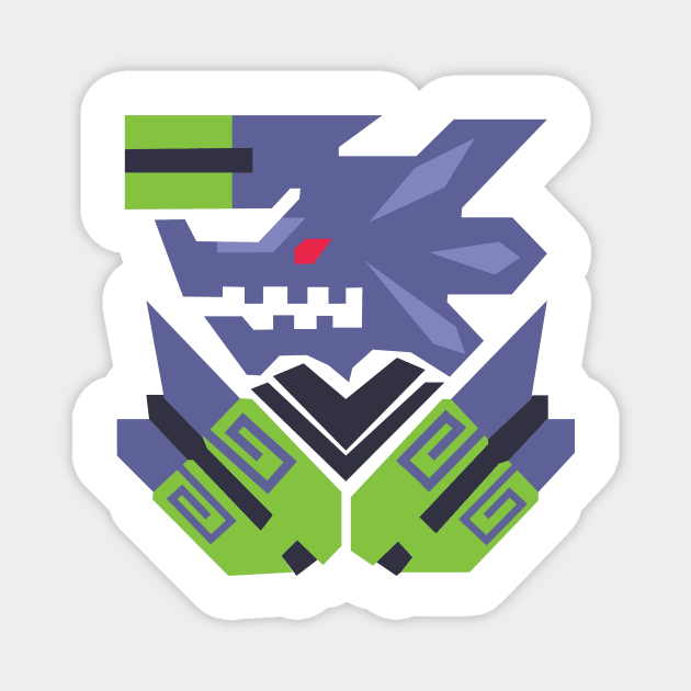 Monster Hunter Icon! Magnet by taylarwong