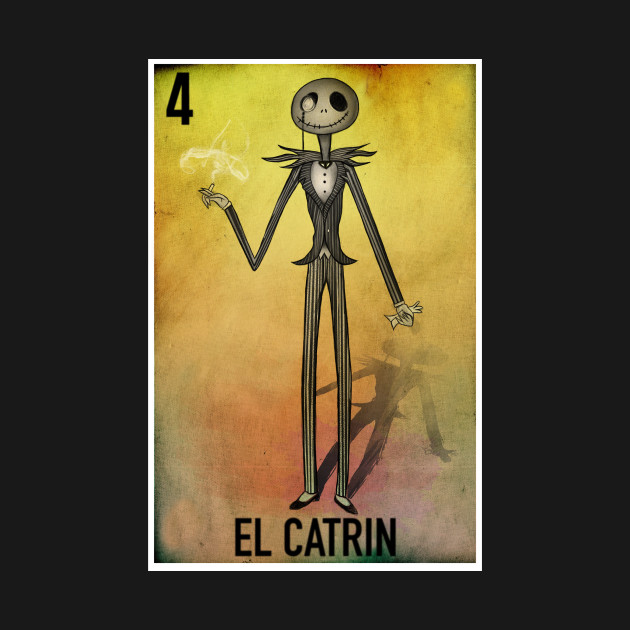 El catrin - Jack Skellington - T-Shirt