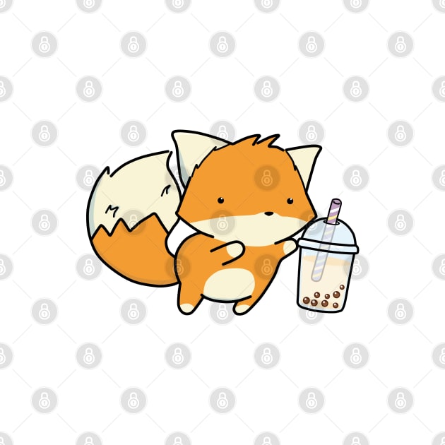 Little Fox Loves Boba! by SirBobalot