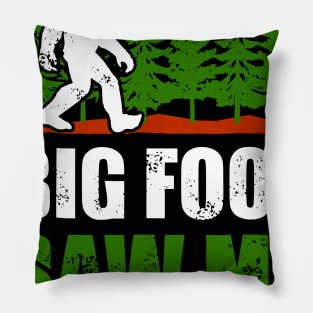 Bigfoot shirt Bigfoot Saw Me But Nobody Believes Him Pillow