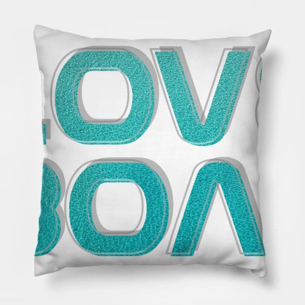 LOVE BOAT Pillow by afternoontees