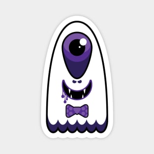 Ghost in purple Magnet