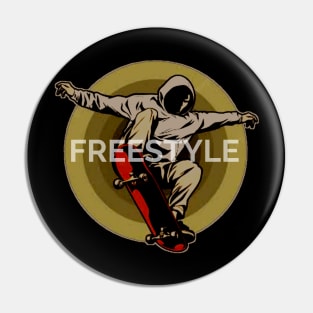 Freestyle green Pin