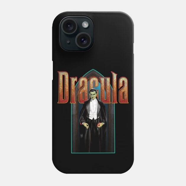 Dracula Phone Case by Rosado
