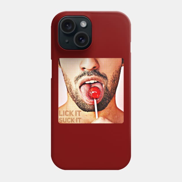 Sucker Phone Case by JasonLloyd