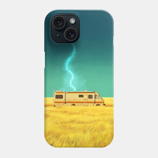 A Mobile Meth Lab Phone Case by cmloweart