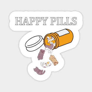 Happy Pills / Cats Magnet