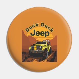 Duck Duck Jeep Pin