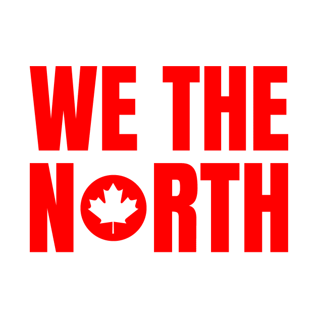 Image: We the north (oh canada) (red) by itemful