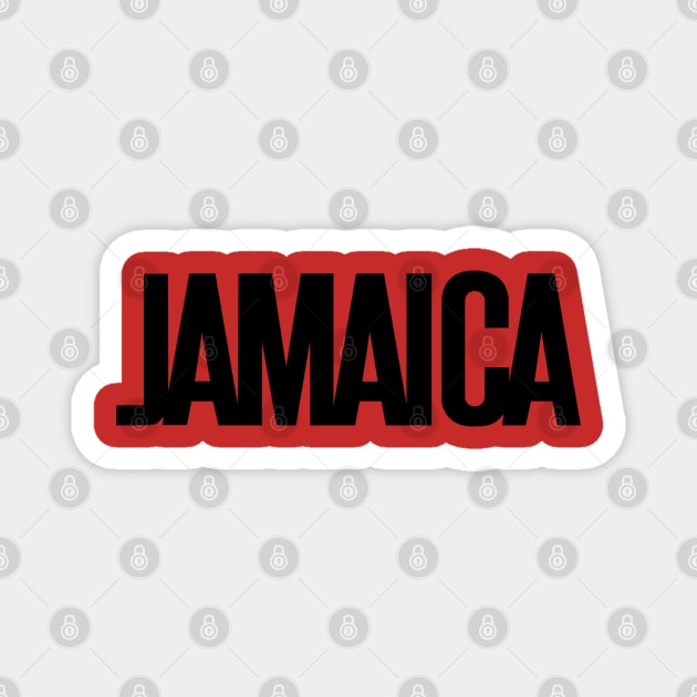 Jamaica Tourism Shirt Magnet by Miss Upsetter Designs