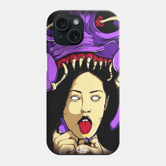 Megan fox is a Demon Phone Case by Elsieartwork