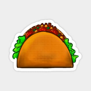 Tacos Fiesta Cinco De Mayo taco themed Magnet