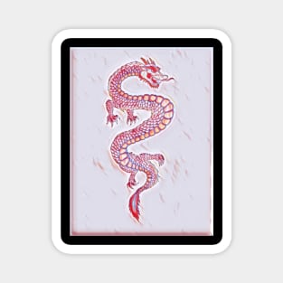 Chinese Dragon 8 Magnet