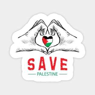 Save Palestine. Magnet