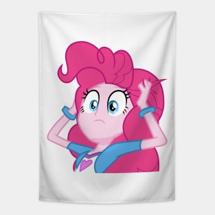 Shocked human Pinkie Pie Tapestry