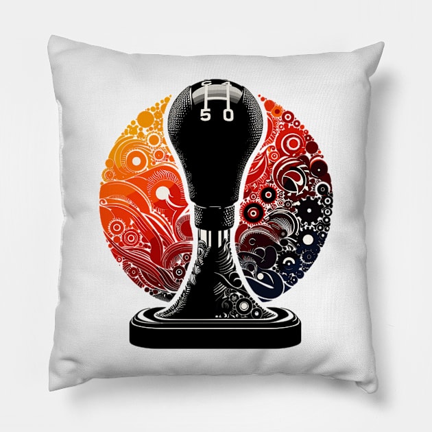 Manual Gear Shift Pillow by Vehicles-Art