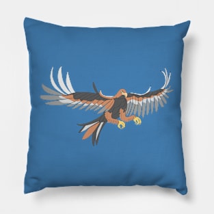 Golden eagle Pillow