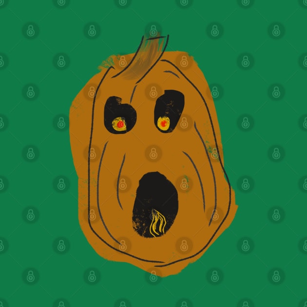 Inhabited Pumpkin by The Dactyl