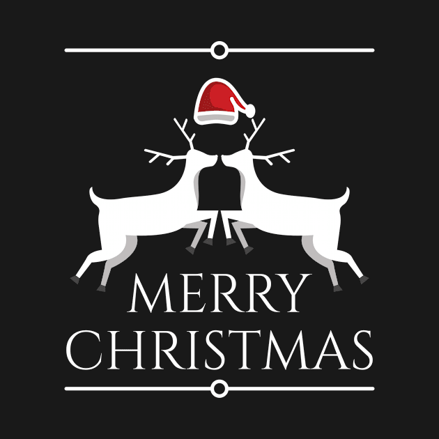 Christmas Deer Simple Design by SNstore