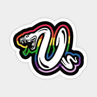 Snake Rainbow Magnet