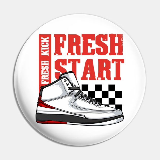 AJ 2 Retro Sneaker Pin by milatees