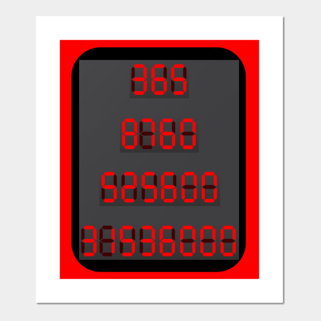 1 Year 365 Days 8760 Hours Minutes Seconds Seconds Poster Und Kunst Teepublic De