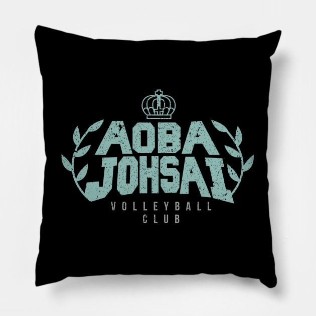 Aoba Johsai Volleyball Club Pillow by merch.x.wear