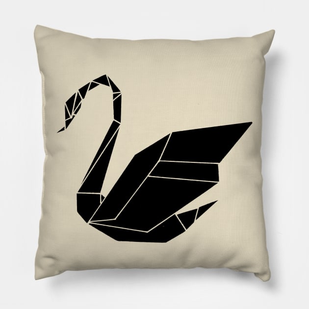 Origami Crane Pillow by elcaballeros