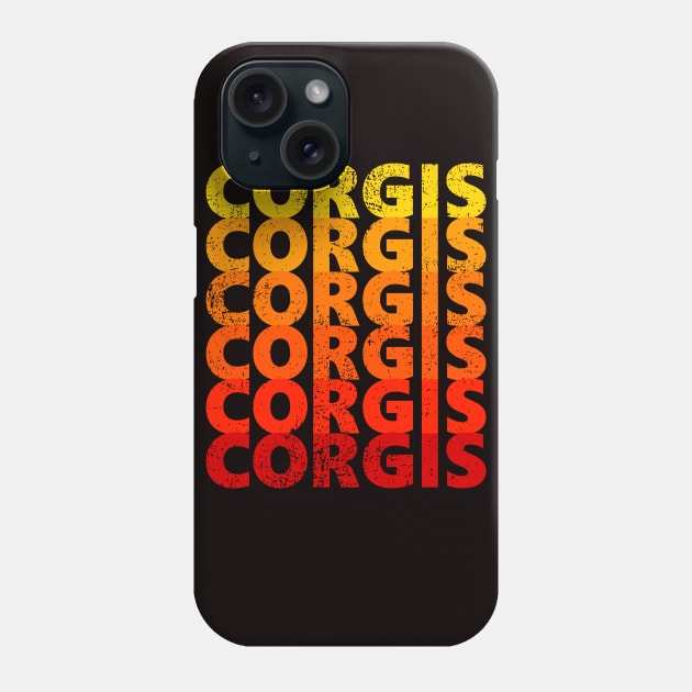 Vintage Corgis Phone Case by bethcentral