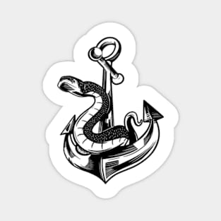 anchor snake Magnet