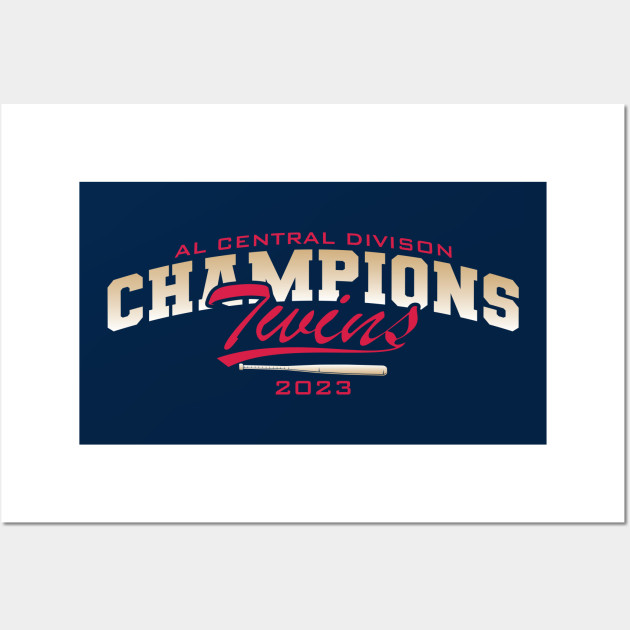 Minnesota Twins Are AL Central Champions For The First Time Since 2020 Home  Decor Poster Canvas - Masteez