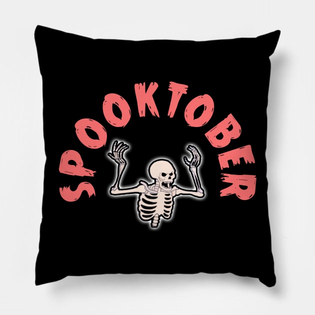 Spooktober Pillow by Barnyardy