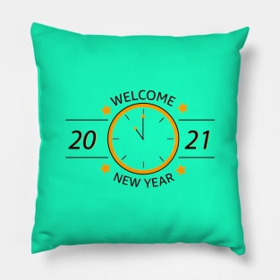 welcome 2021 Pillow