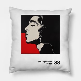 Traitor - Minimal Style Artwork Design Pillow