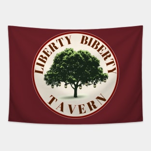 LIBERTY BIBERTY TAVERN Tapestry