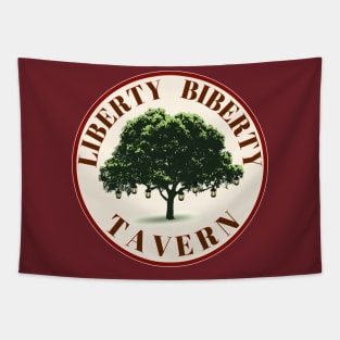 LIBERTY BIBERTY TAVERN Tapestry