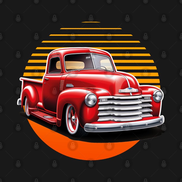 1950 Chevy 3100 Vintage Truck Enthusiast by GAMAS Threads