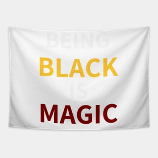 (BEING) BLACK (IS) MAGIC - BETHUNE COOKMAN Tapestry