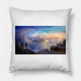 Snowglobes Pillow