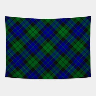 Clan MacKay Tartan Rotated Tapestry