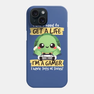 Gamer turtle Phone Case