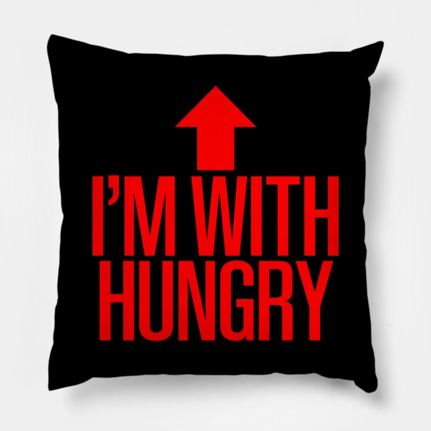 I'm With Hungry Pillow by BKAllmighty