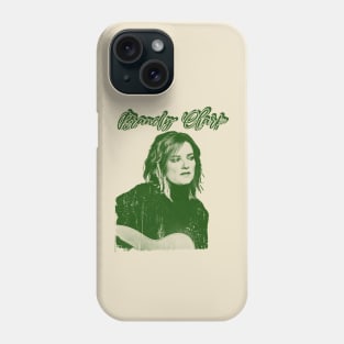 brandy clark - green solid style Phone Case