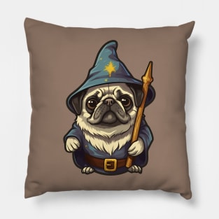 Pug says You Shall Not Pass Pillow