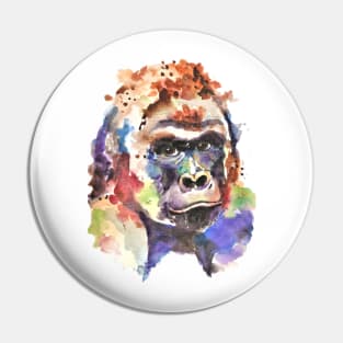 Gorilla with Attitude Pin